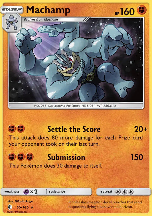 Machamp 65 Guardians Rising Pokesingles
