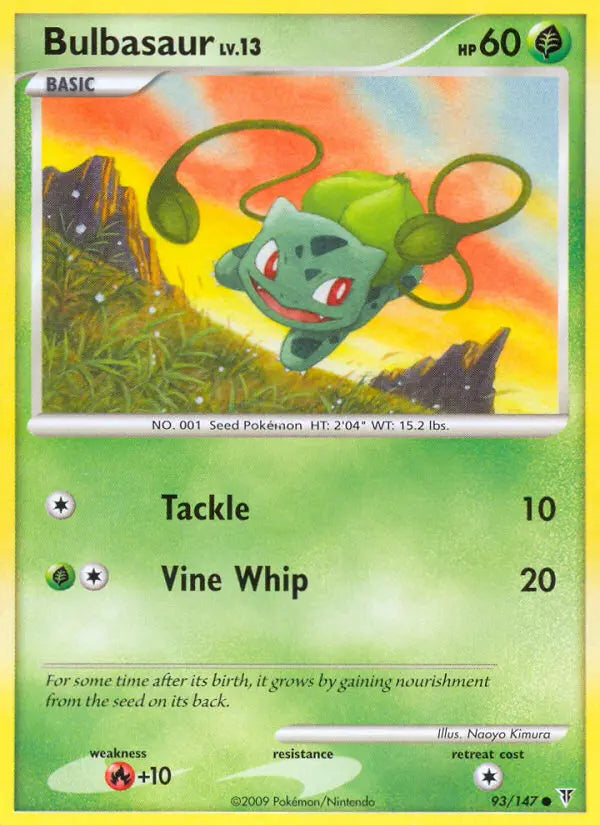 Bulbasaur 93 Supreme Victors Pokesingles
