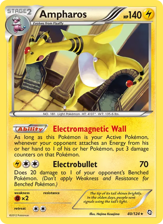 Ampharos 40 Dragons Exalted Pokesingles