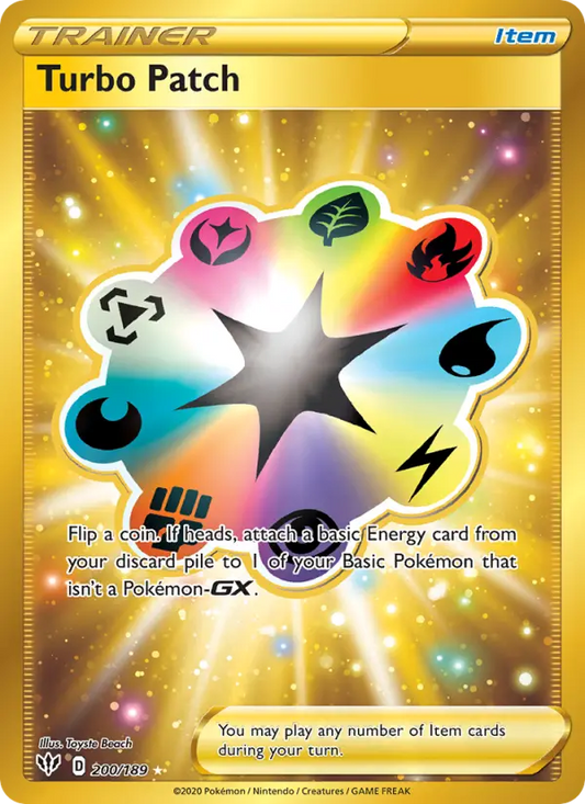 Turbo Patch 200 Darkness Ablaze Pokesingles