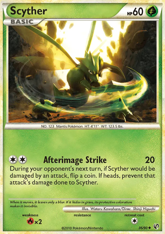Scyther 36 Undaunted Pokesingles