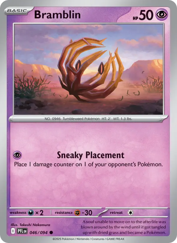 Bramblin 46 Phantasmal Flames Pokesingles