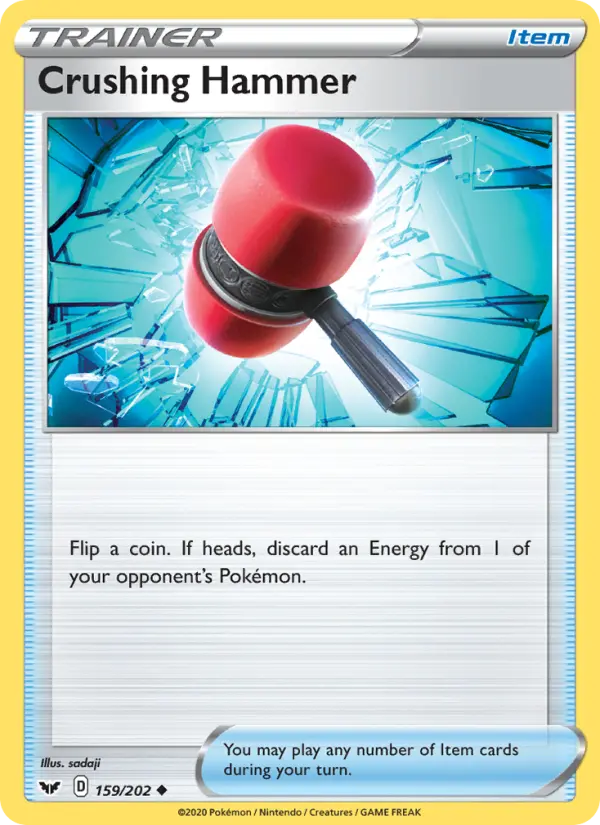 Crushing Hammer 159 Sword & Shield Pokesingles