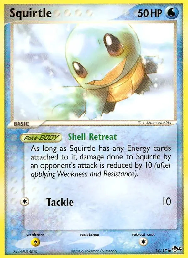 Squirtle 14 POP Series 4 Pokesingles