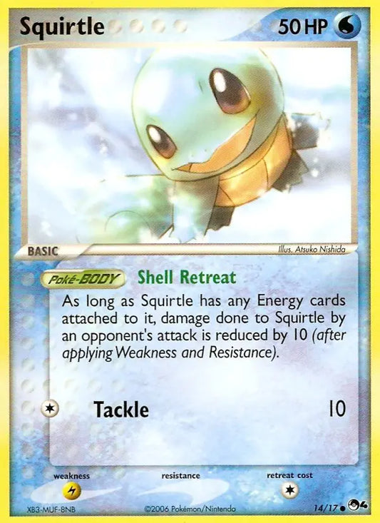 Squirtle 14 POP Series 4 Pokesingles