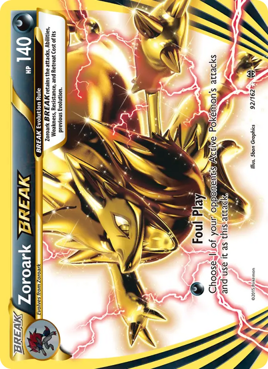 Zoroark BREAK 92 BREAKthrough Pokesingles