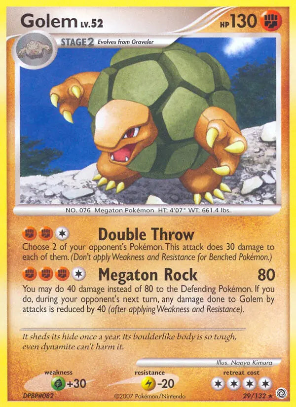 Golem 29 Secret Wonders Pokesingles