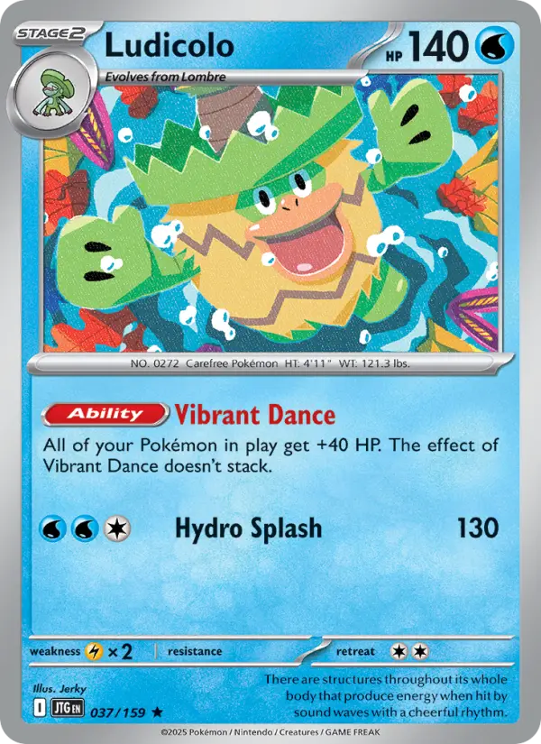 Ludicolo 37 Journey Together Pokesingles