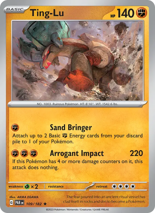 Ting-Lu 109 Paradox Rift Pokesingles