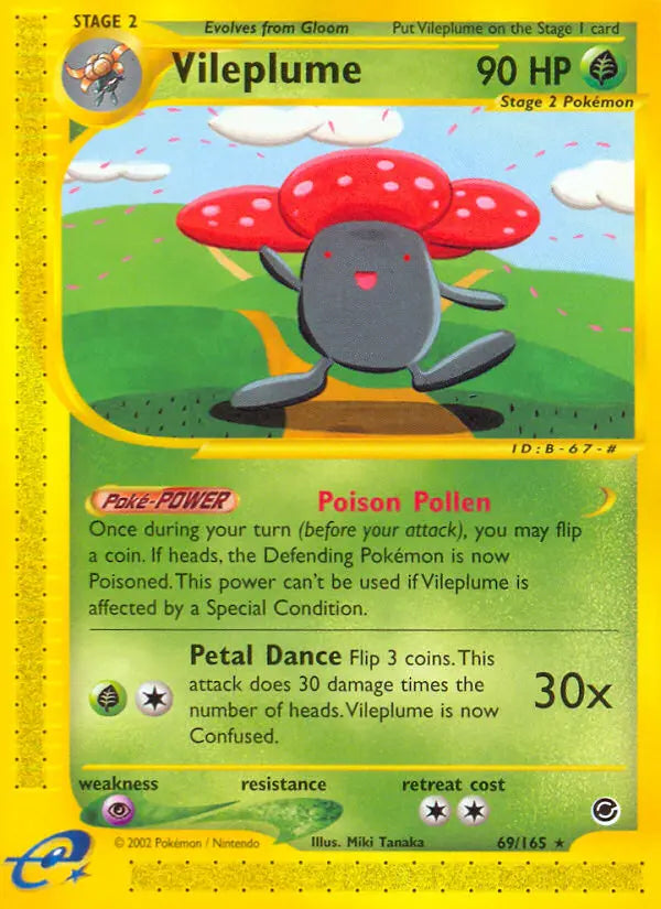 Vileplume 69 Expedition Base Set Pokesingles