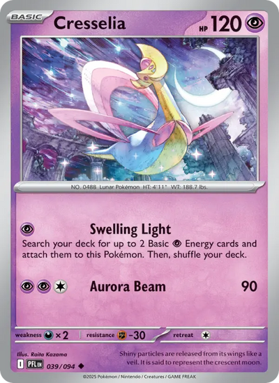 Cresselia 39 Phantasmal Flames Pokesingles