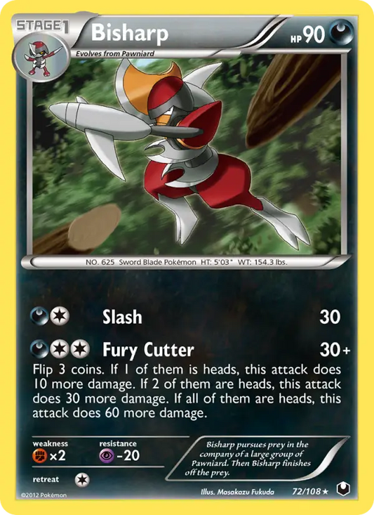Bisharp 72 Dark Explorers Pokesingles