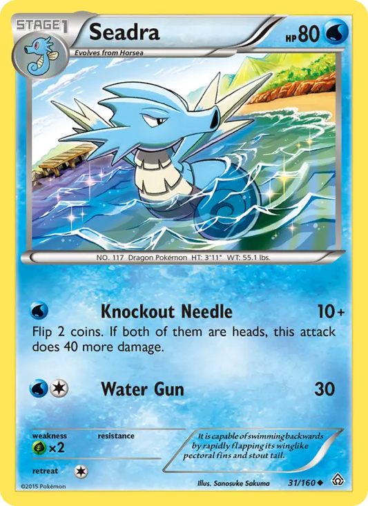 Seadra 31 Primal Clash Pokesingles