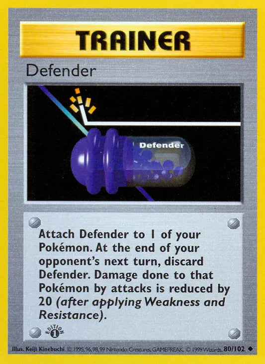 Defender 80 Base Set Pokesingles