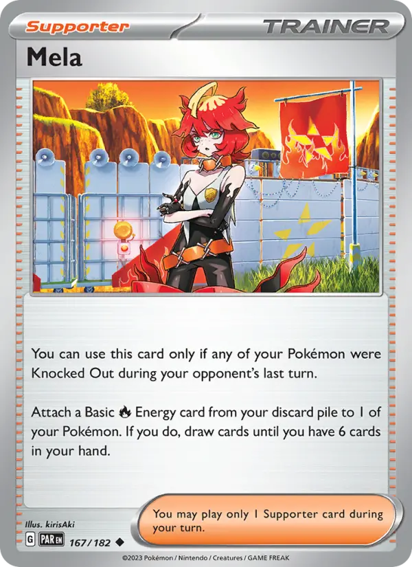 Mela 167 Paradox Rift Pokesingles