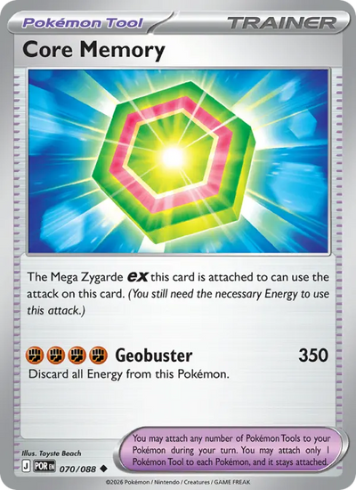 Core Memory 70 Perfect Order Pokesingles