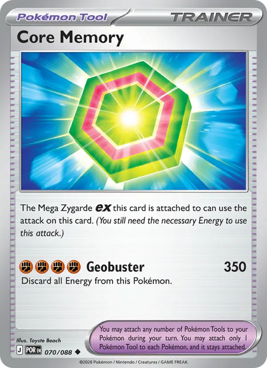 Core Memory 70 Perfect Order Pokesingles