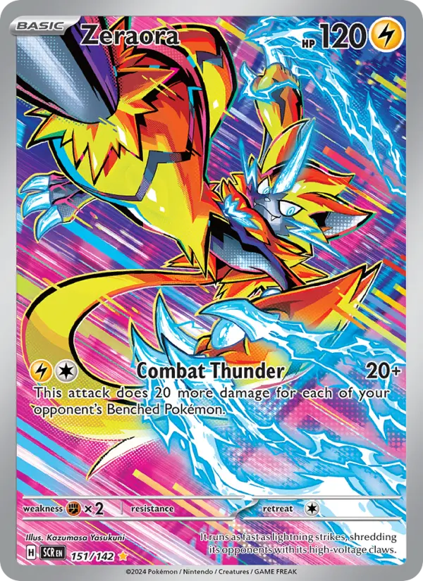 Zeraora 151 Stellar Crown Pokesingles
