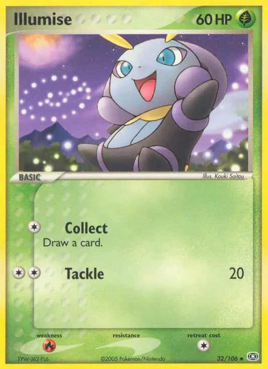 Illumise 32 Emerald Pokesingles