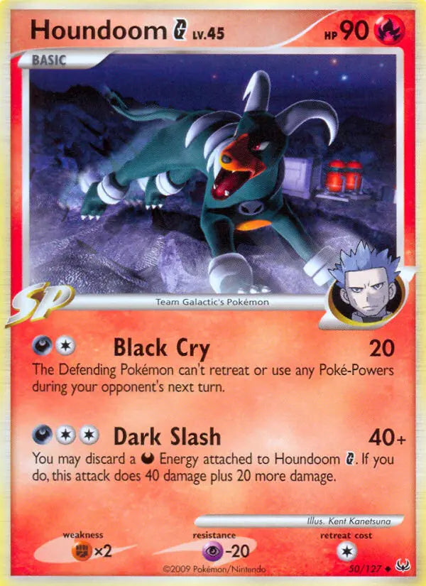 Houndoom G 50 Platinum Pokesingles