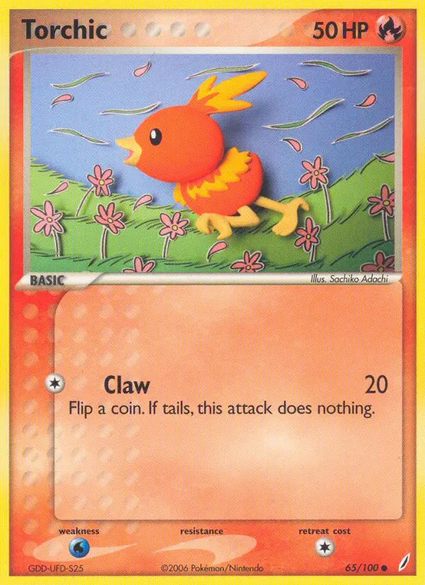 Torchic 65 Crystal Guardians Pokesingles