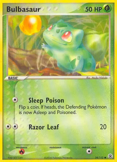 Bulbasaur 54 FireRed & LeafGreen Pokesingles