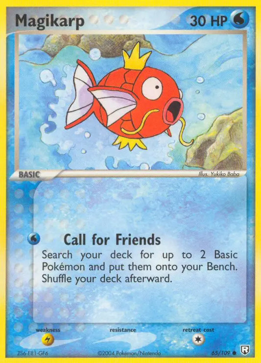 Magikarp 65 Team Rocket Returns Pokesingles