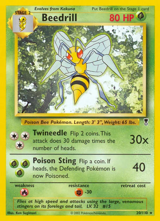Beedrill 20 Legendary Collection Pokesingles