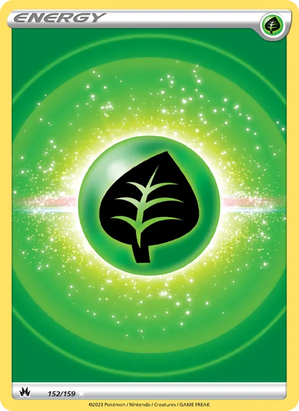 Grass Energy 152 Crown Zenith Pokesingles