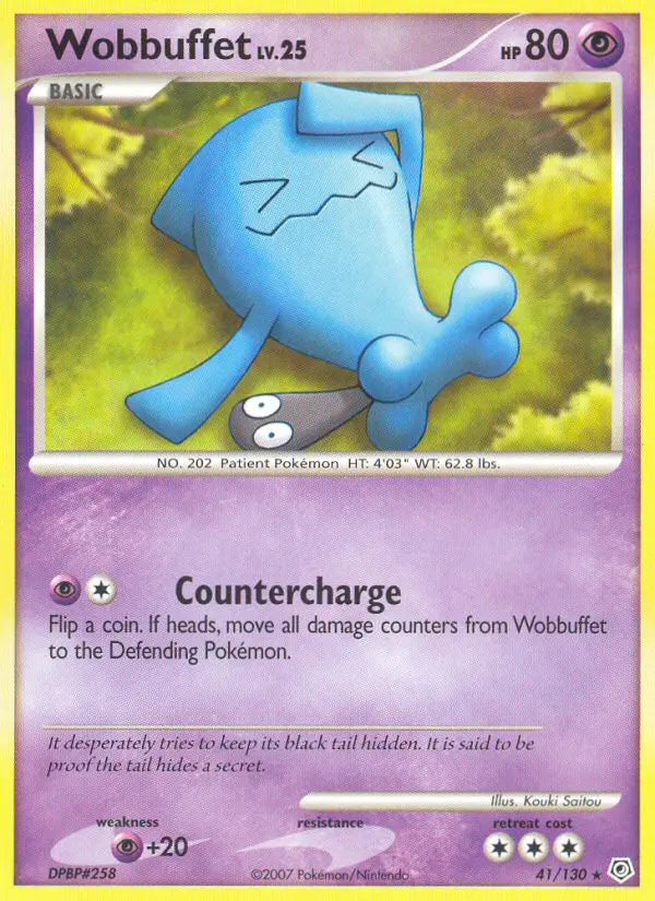 Wobbuffet 41 Diamond & Pearl Pokesingles