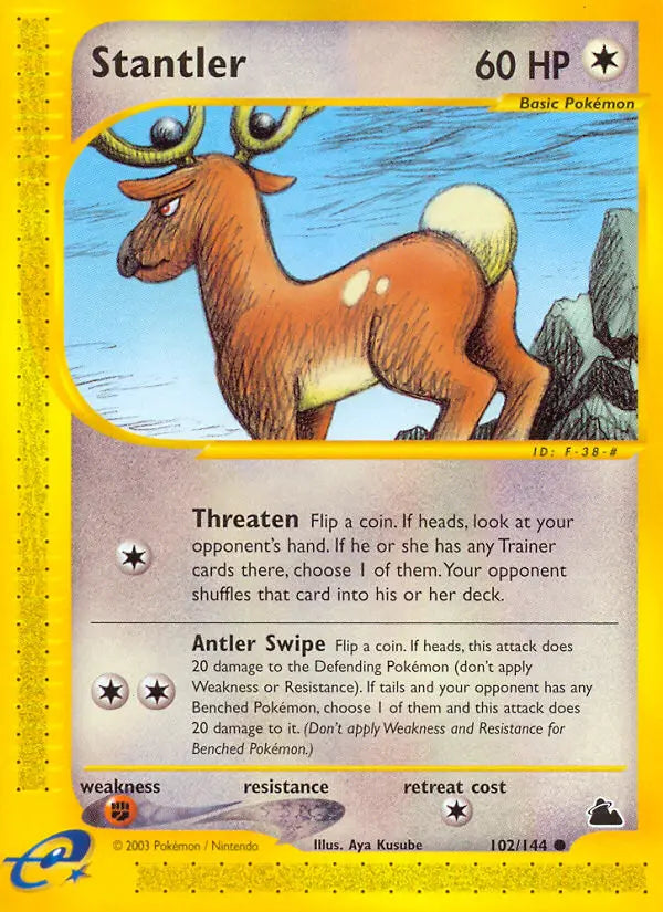 Stantler 102 Skyridge Pokesingles
