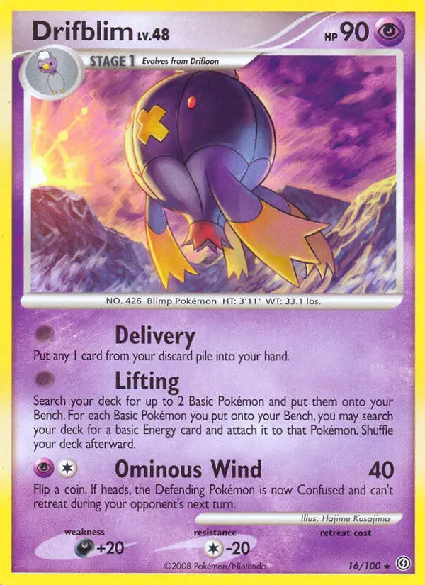 Drifblim 16 Stormfront Pokesingles