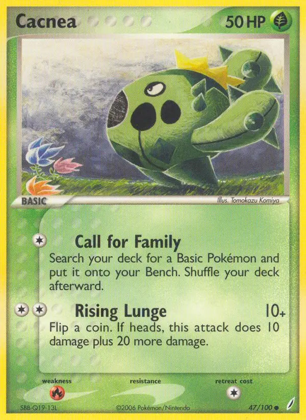 Cacnea 47 Crystal Guardians Pokesingles