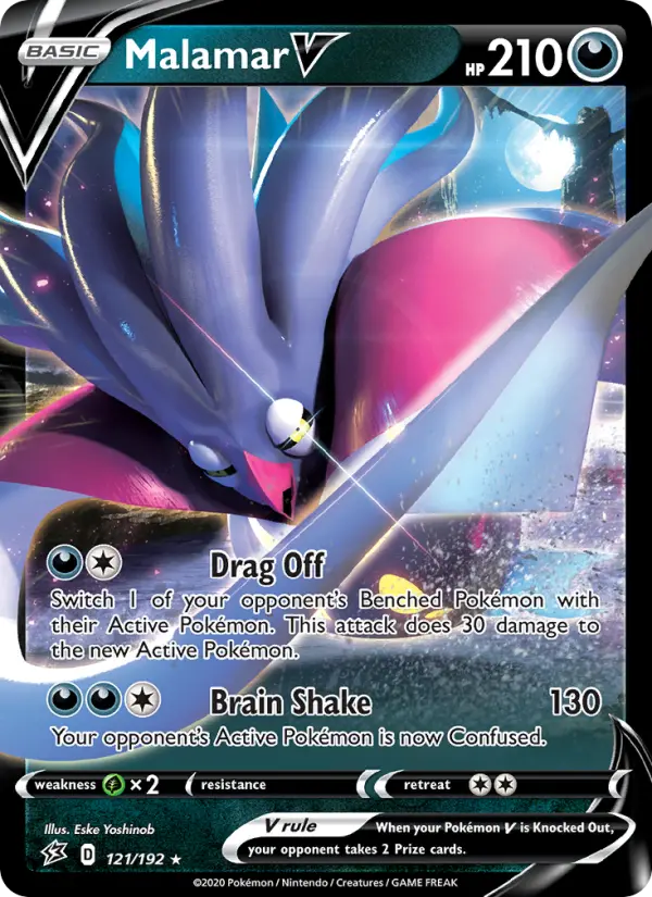 Malamar V 121 Rebel Clash Pokesingles