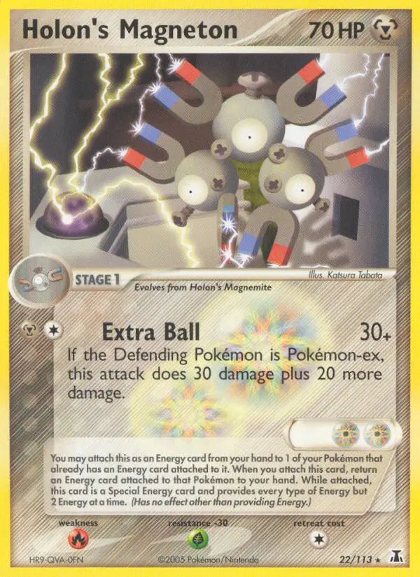 Holon's Magneton 22 Delta Species Pokesingles