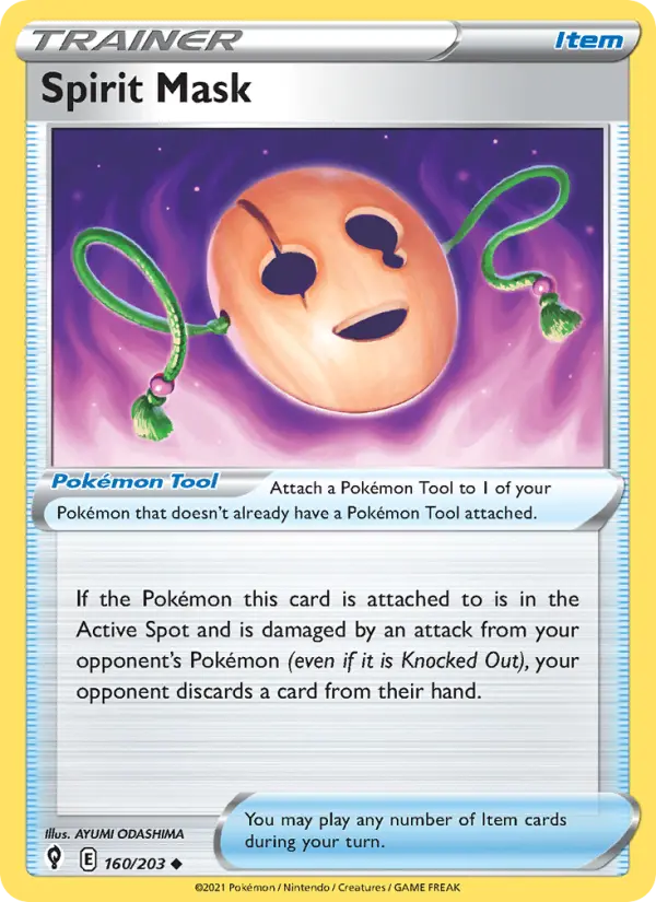 Spirit Mask 160 Evolving Skies Pokesingles