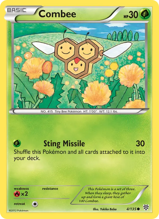 Combee 4 Plasma Storm Pokesingles