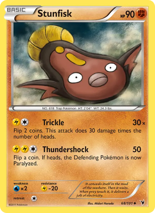 Stunfisk 68 Noble Victories Pokesingles