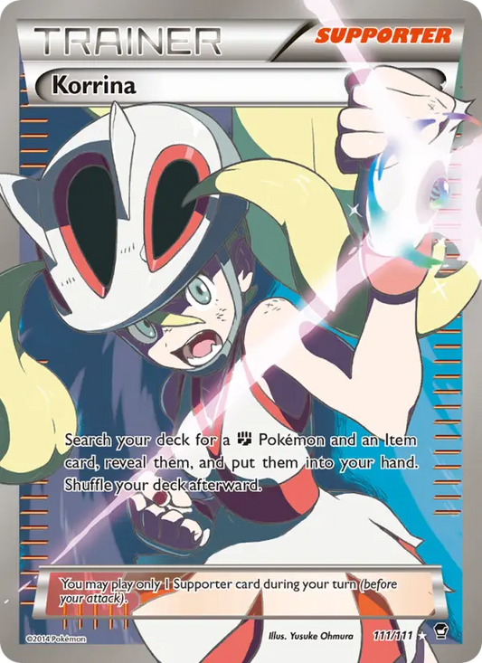 Korrina 111 Furious Fists Pokesingles