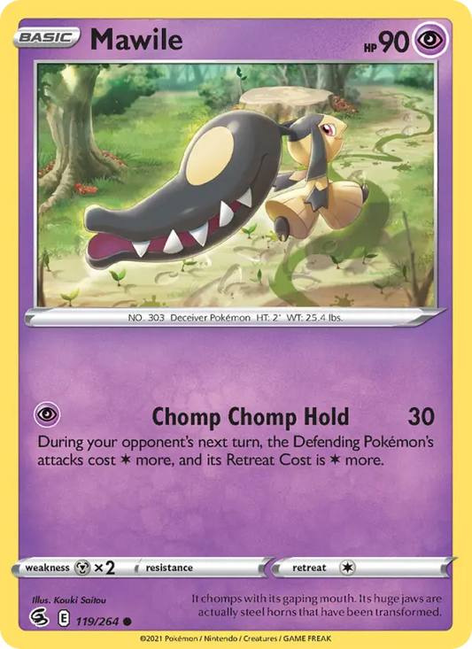 Mawile 119 Fusion Strike Pokesingles