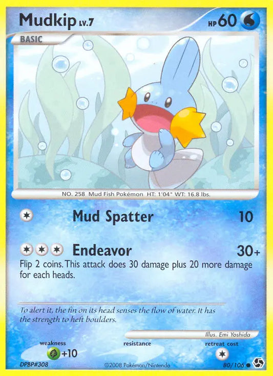 Mudkip 80 Great Encounters Pokesingles