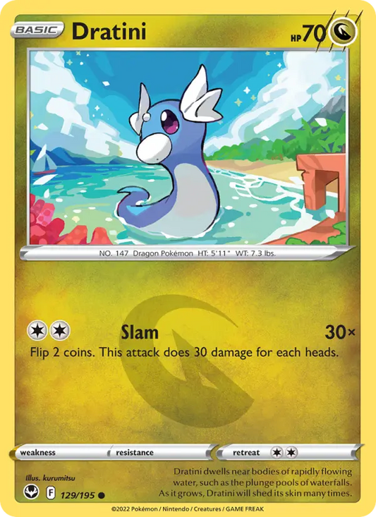 Dratini 129 Silver Tempest Pokesingles