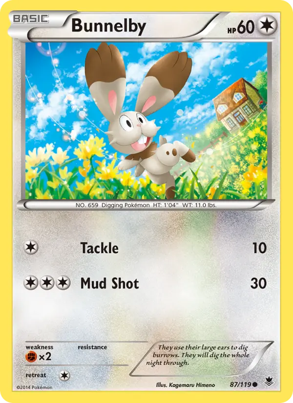 Bunnelby 87 Phantom Forces Pokesingles