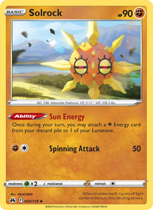 Solrock 69 Crown Zenith Pokesingles