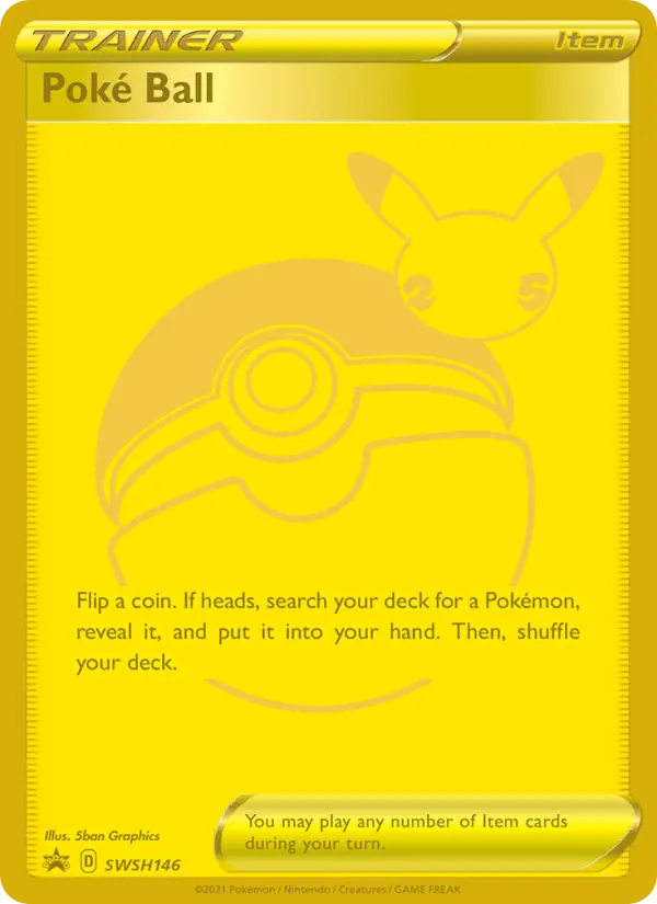 Poké Ball SWSH146 SWSH Black Star Promos Pokesingles