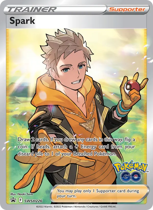 Spark SWSH226 SWSH Black Star Promos Pokesingles