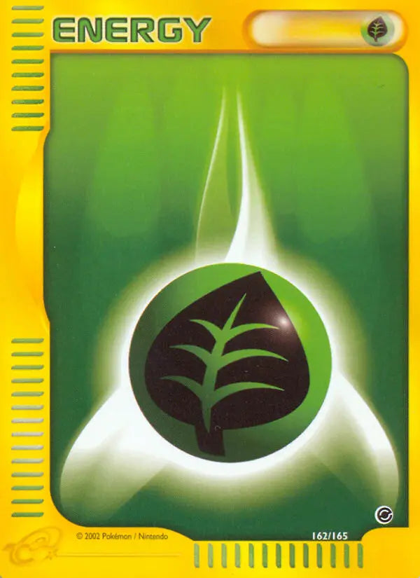 Grass Energy 162 Expedition Base Set Pokesingles