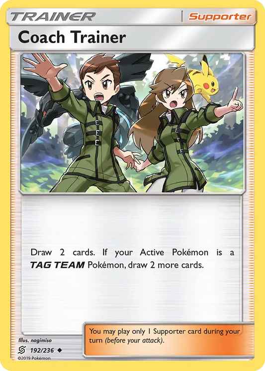 Coach Trainer 192 Unified Minds Pokesingles