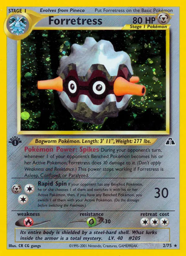 Forretress 2 Neo Discovery Pokesingles