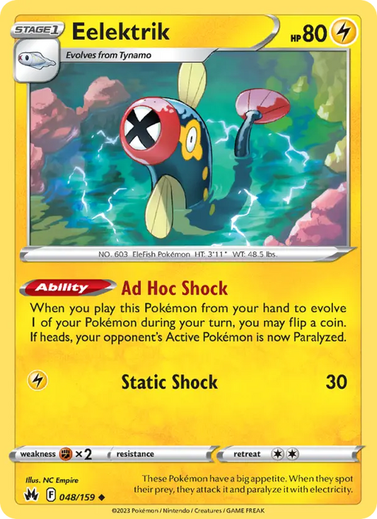 Eelektrik 48 Crown Zenith Pokesingles